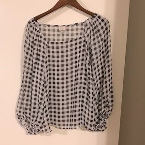Target (a new day brand) check blouse